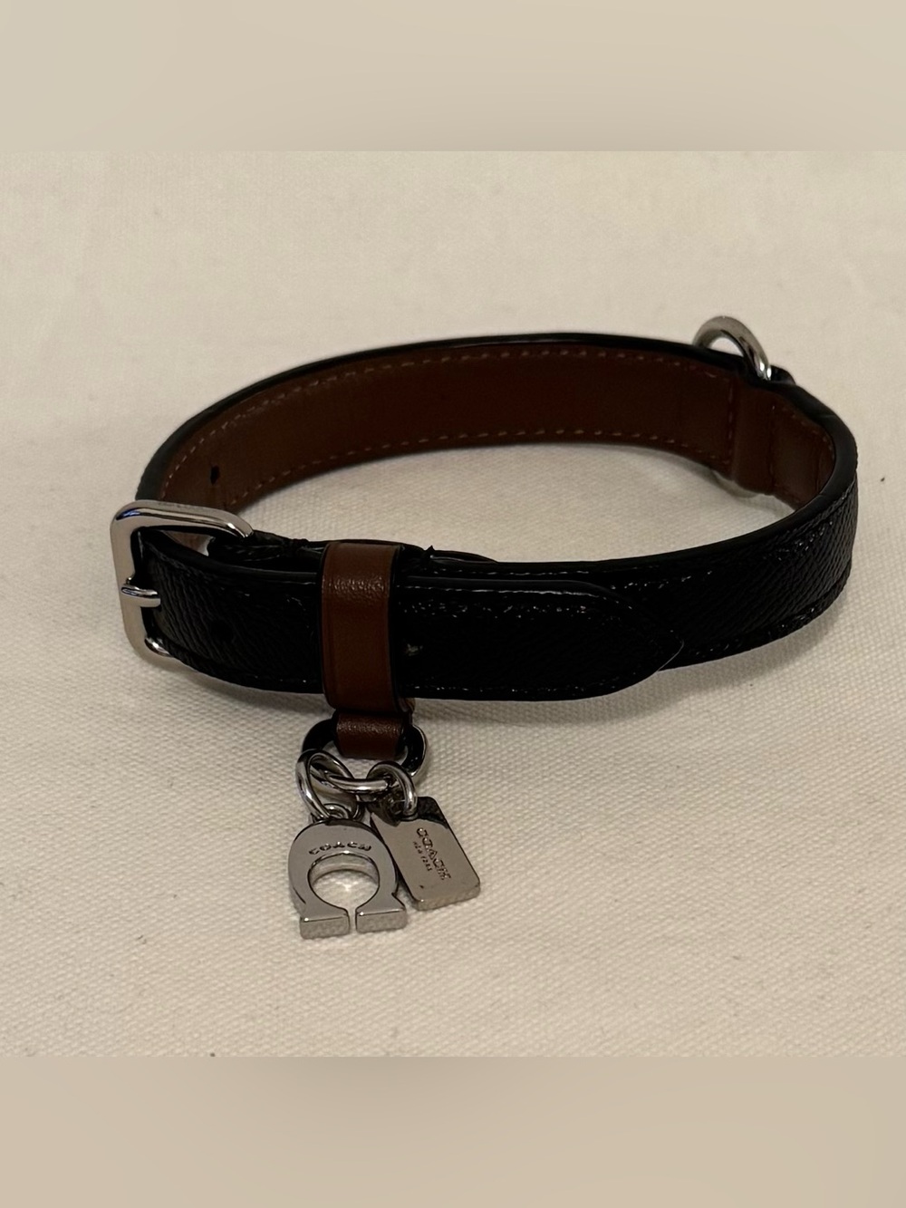 Coach Small Pet Collar and Leash - Picture 2 of 5